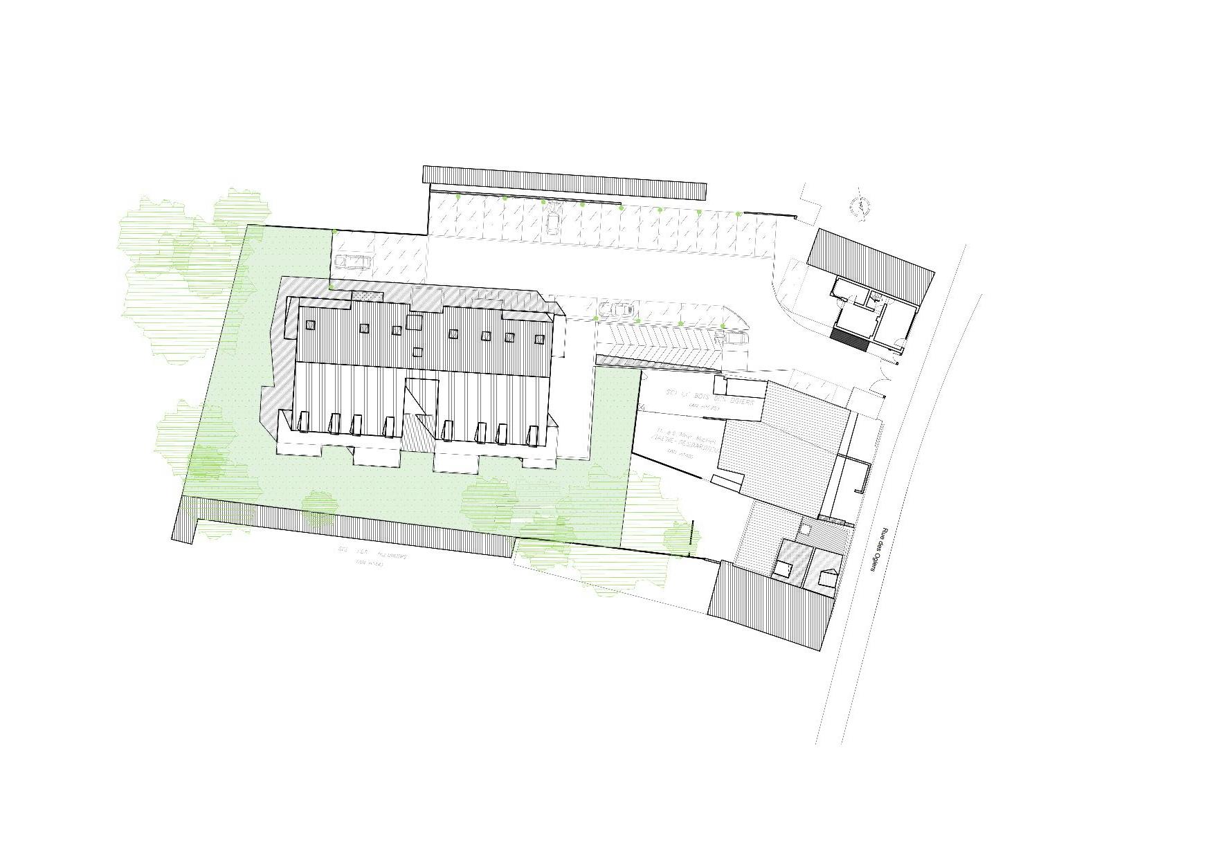pm2 Logements à Croix dessinés par le cabinet d'architectes Bureau Volant de Tourcoing