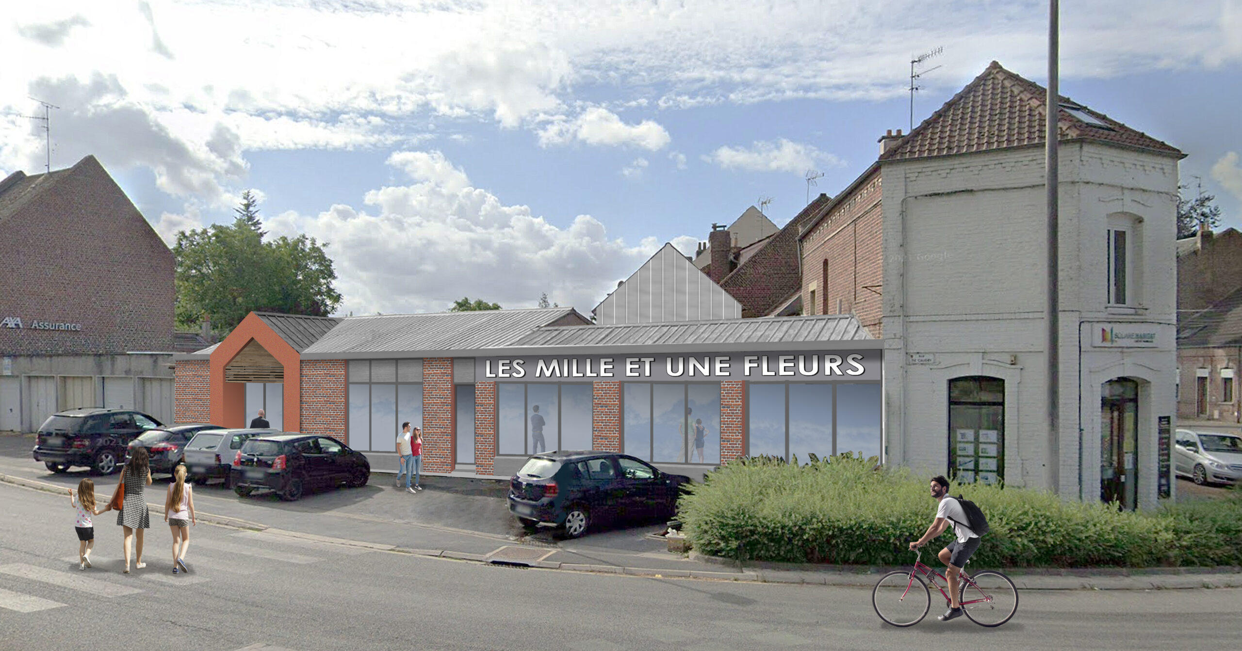 Image Villa WA à Willems dessinée par le cabinet d'architectes Bureau Volant de Tourcoing