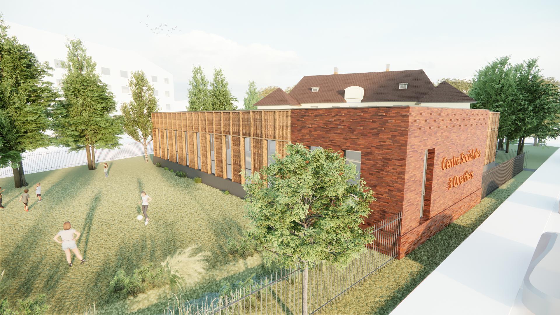 jardin Bureau Architectes à Tourcoing
